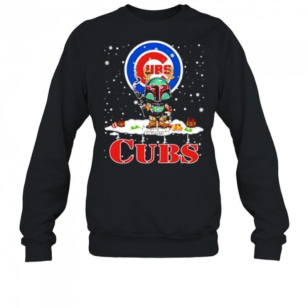 Chicago Cubs Boba Fett Star Wars Sweatshirt